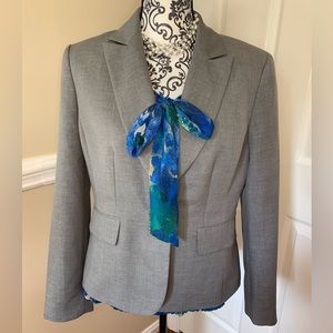 Evan-Picone, Women’s gray blazer, size 8